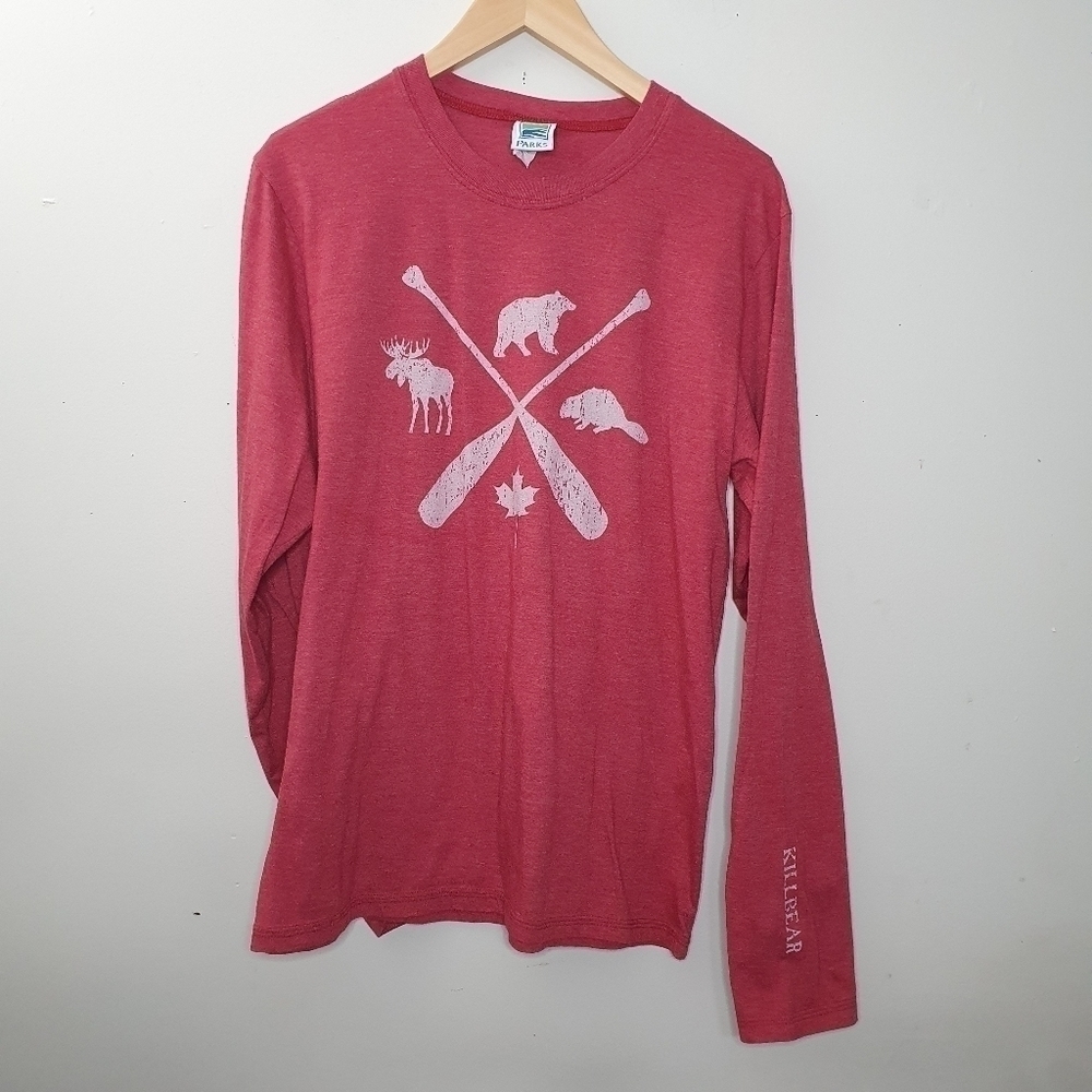 Ontario Parks Merch Long Sleeve Tee Size M